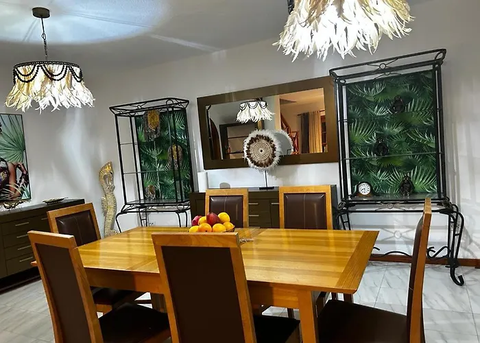 Natali ,luxury 3-levels Large On Tenerife, Ocean View, Private Poo L& Barbecue Area Costa Adeje (Tenerife)