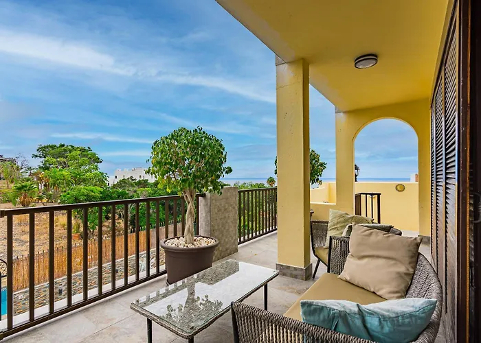 Villa Natali ,luxury 3-levels Large On Tenerife, Ocean View, Private Poo L& Barbecue Area *