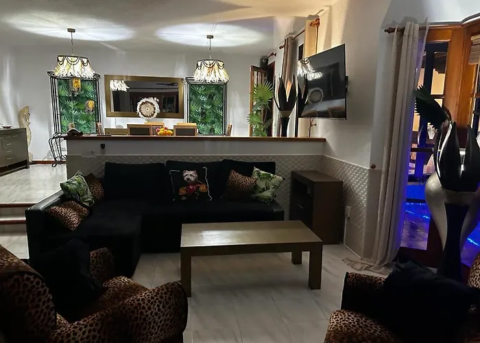 Willa Natali ,luxury 3-levels Large On Tenerife, Ocean View, Private Poo L& Barbecue Area Costa Adeje (Tenerife)