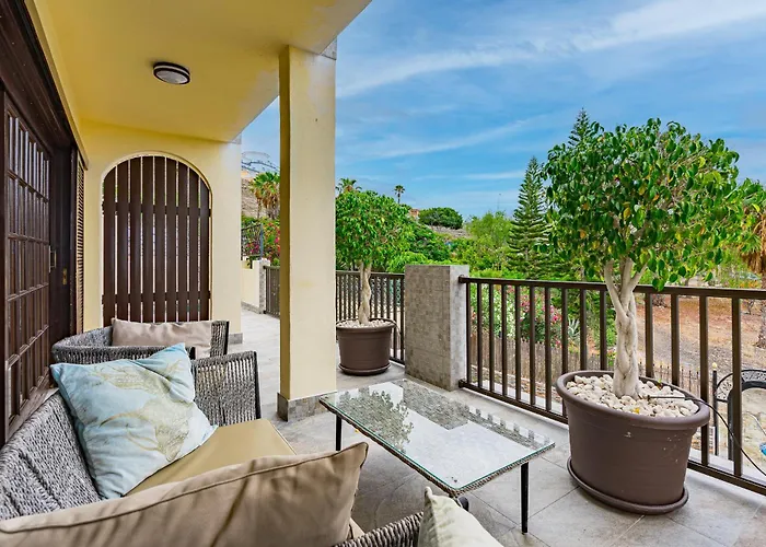 Willa Natali ,luxury 3-levels Large On Tenerife, Ocean View, Private Poo L& Barbecue Area Costa Adeje (Tenerife)